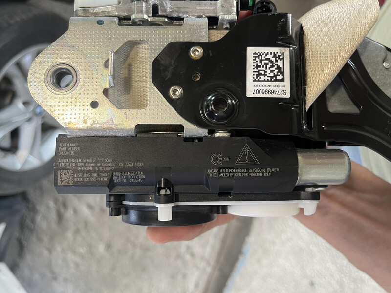 Ремень безопасности водителя BMW X3  2018 2.0 Бензин Запорожье