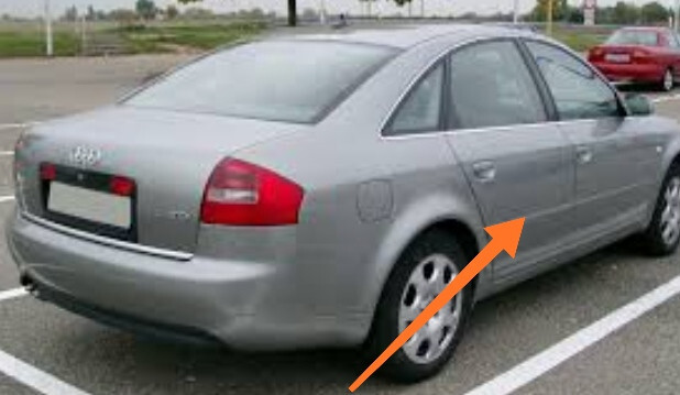 Дверь правая задняя голая Audi A6 С5 2003 2.5 Дизель Мукачево