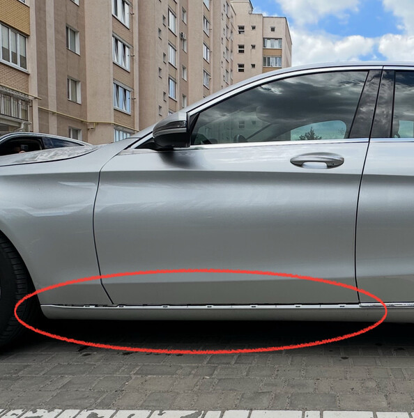 Молдинг порога лівий Mercedes-Benz C-Class  2017 2.0 Бензин Луцк