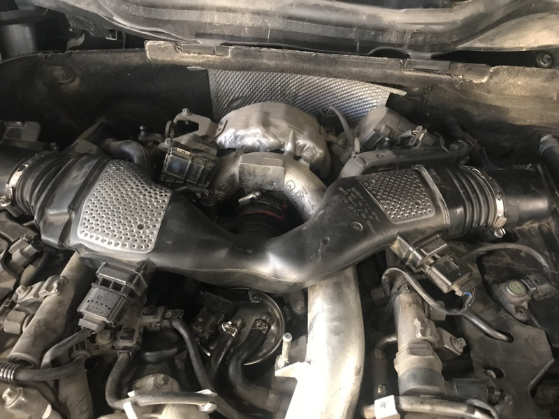 Расходомер воздуха с впускным патрубком Mercedes-Benz M-Class W164  2009 3.0 Дизель Одесса