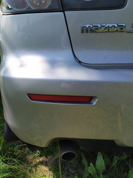 Задний бампер рейсталинг Mazda 3 BK  2007 1.6 Бензин Киев