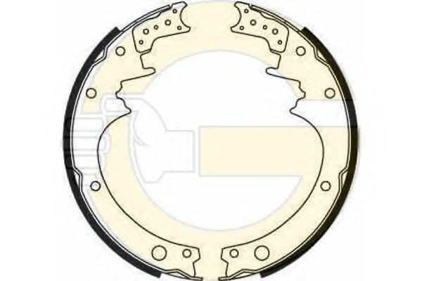 Тормозные неакладки барабана Nissan Patrol  1986 3.2 Дизель Винница