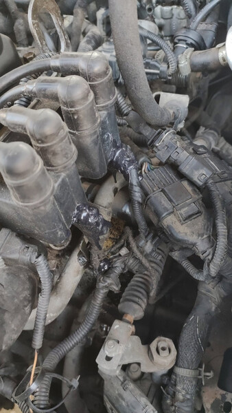 Штекера которые в клею Kia Rio хэтчбек 2004 г.  1.3 л дизель