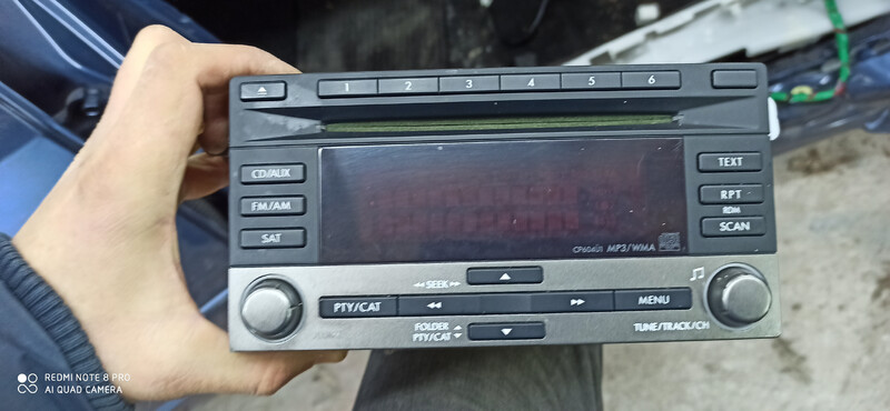 Автомагнитола европейская Subaru Forester SH  2011 2.5 Бензин 