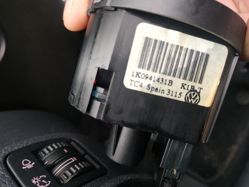 Перемикач світла Volkswagen Golf Plus  2006 хетчбек 1.6 Бензин 