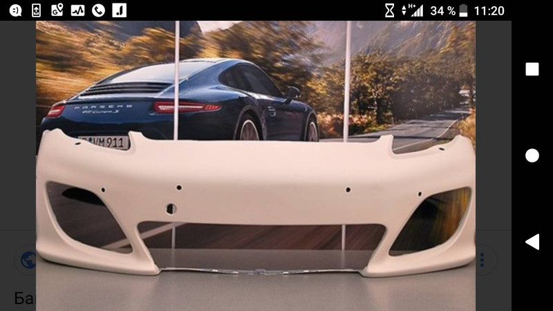 Бампер передний gts Porsche Panamera европа 2013 хэтчбек 4.8 Бензин Киев