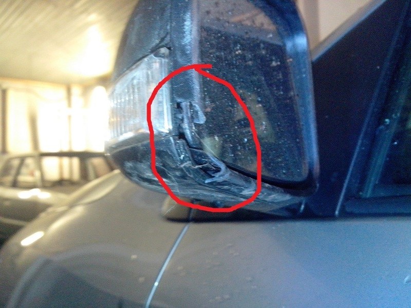 Корпус зеркала Renault Fluence 2011 р.  1.6 л бензин Одеса