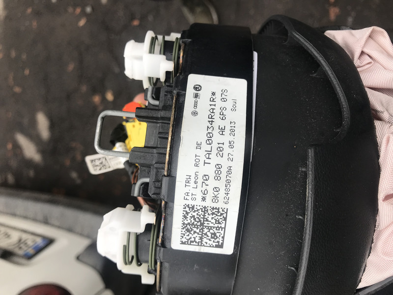 Airbag водителя Audi A5 купе 2013 г.  2.0 л бензин Ровно