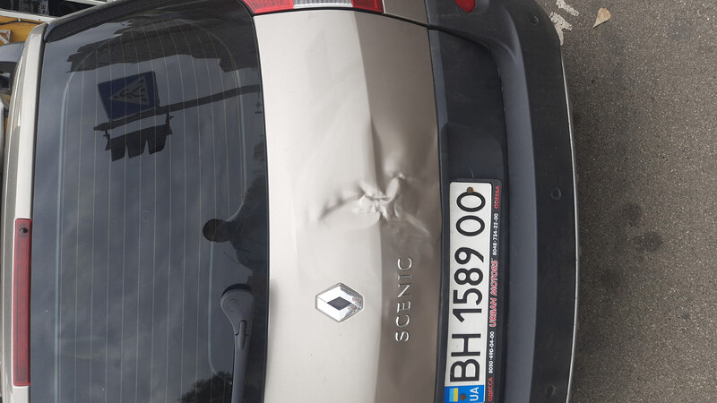 Задняя ляда Renault Scenic 2  2007 универсал 2.0 Бензин Киев