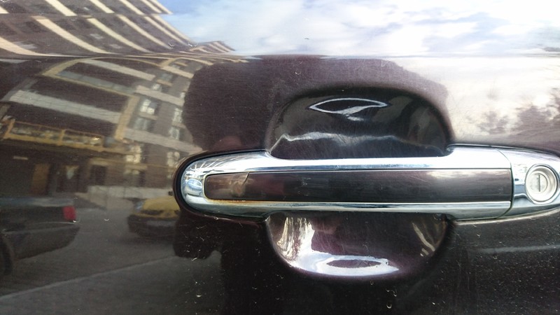 Накладки на ручки Hyundai Sonata NF 2006 2.4 Бензин Львов