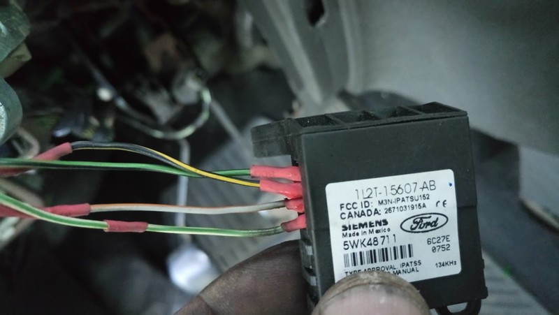 Блок управления двигателем (2t1f-12a650-cc) блок иммобилайзера, чип Ford Transit Connect  2006 1.8 Бензин Одесса
