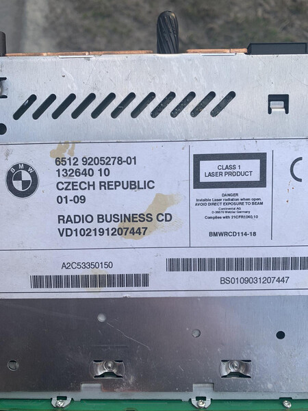 Штатная магнитола BMW X3 e83 2009 г.  Одесса