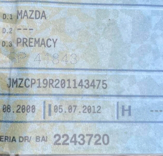 Рычаг задний Mazda Premacy  2002 универсал 2.0 Дизель Запорожье