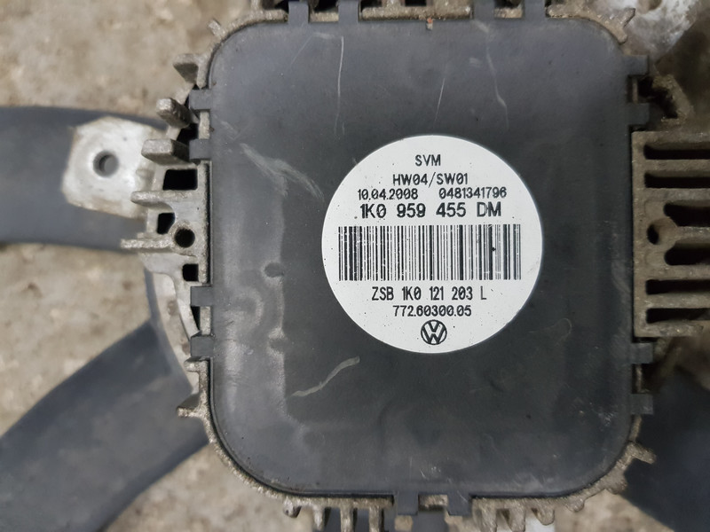 Вентилятор охлаждения двигателя 1KO959455DM   Skoda Octavia A5, Volkswagen Caddy, Volkswagen Golf