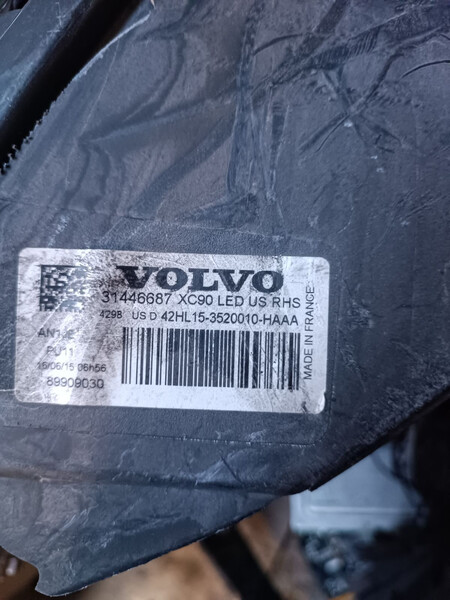 Фара передняя Volvo XC90  2016  Электро 