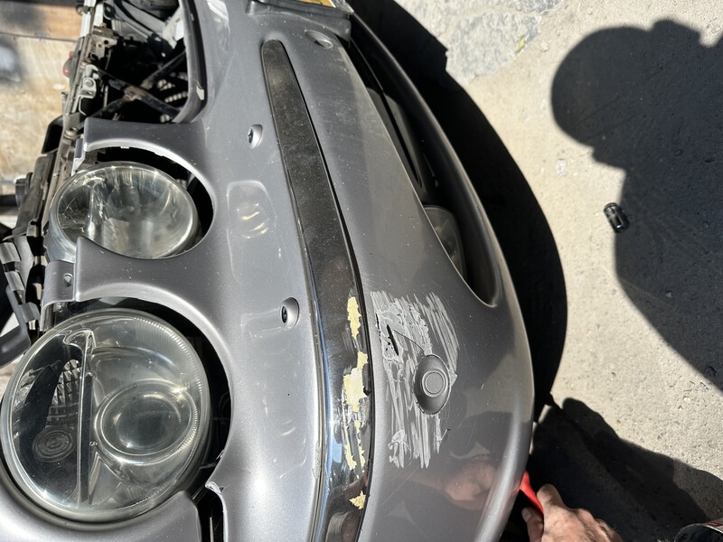 Молдинг переднего бампера Jaguar XJ 2004 г.  3.0 л бензин Днепр