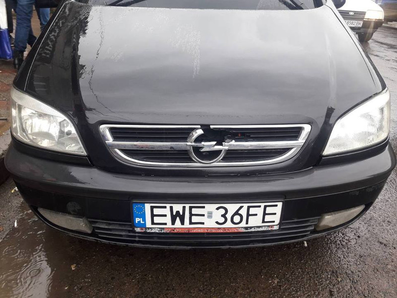 Решетка радиатора Opel Zafira A 2000 г.  1.6 л бензин Винница