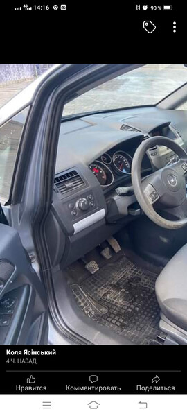 Дефлектор воздухозаборника Opel Zafira B  2008 универсал 1.6 Бензин Сумы