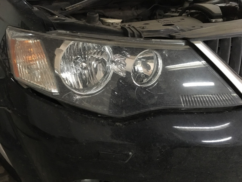 Фара lh голая под ксенон Mitsubishi Outlander XL  2008 2.4 Бензин Новомосковск