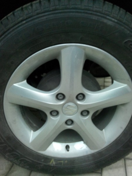 Диск титановый R-16 родной 5 спиц Suzuki SX4 хетчбек 2008 р.  1.6 л бензин Херсон
