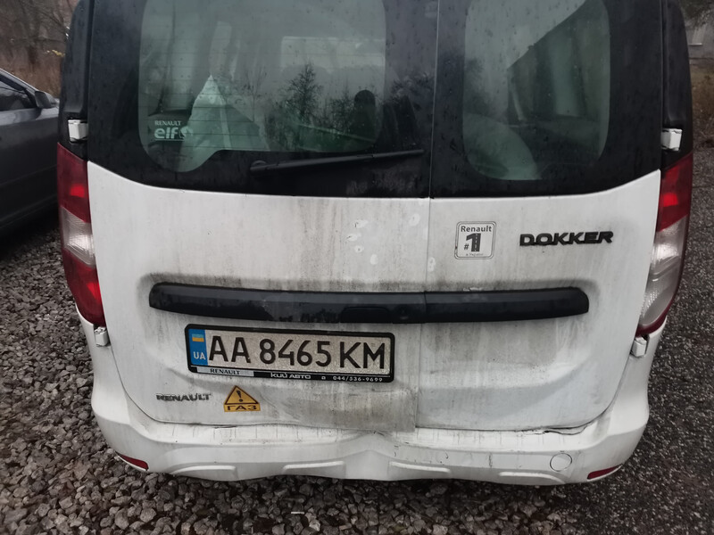 Задняя ляда Renault Dokker  2019 универсал 1.6 Бензин Кривой Рог