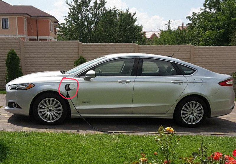Резетка порт зарядки Ford Fusion MK5 2017 2.0 Гибрид Луцьк