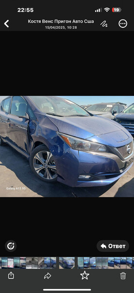 Крило переднє праве Nissan Leaf  2018 1.0 Электро 