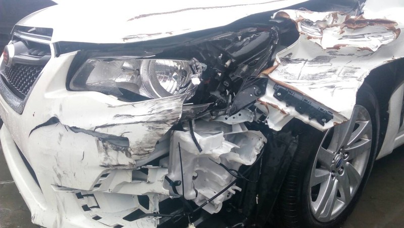 Бампер передній Subaru Impreza  2015 хетчбек  Бензин 