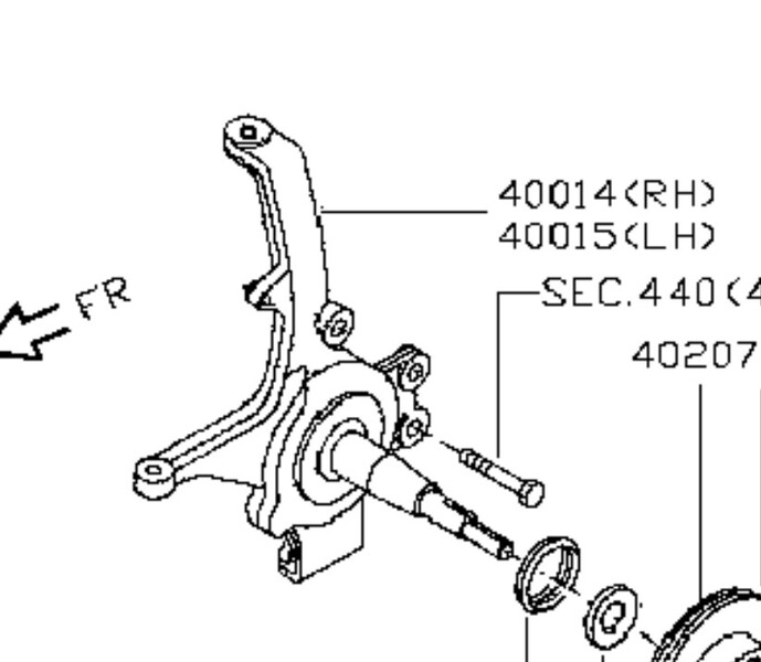 Поворотный правый кулак Nissan Cabstar  2012 Одесса