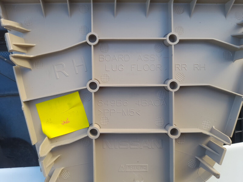 Заглушки в багажник Nissan Rogue  2019 універсал 2.5 Бензин 