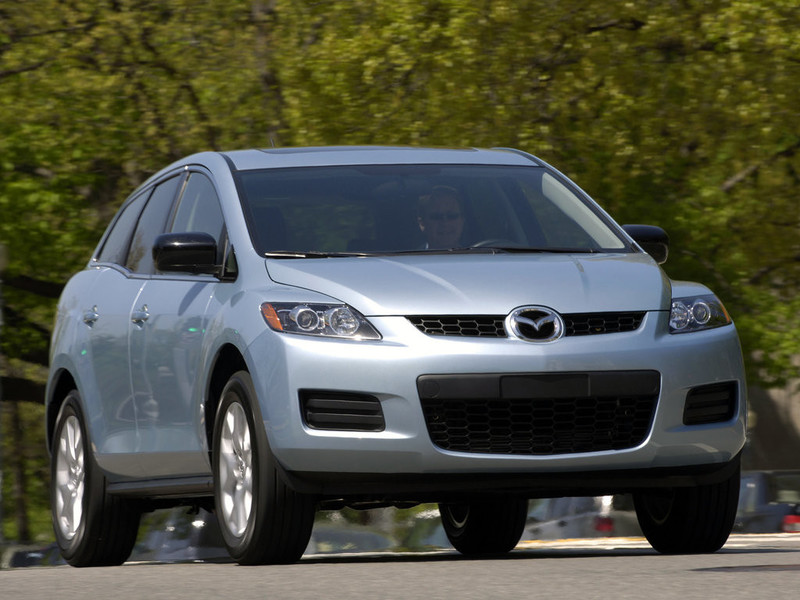 Бампер передний голый Mazda CX-7 USA 2007 г.  2.3 л бензин Ровно