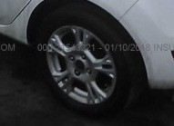 Диск литой Ford Fiesta MK7 2016 г.  1.6 л бензин Запорожье