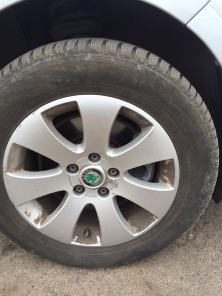 Диски легкосплавные Skoda Superb 2 2010 г.  1.8 л бензин Ровно