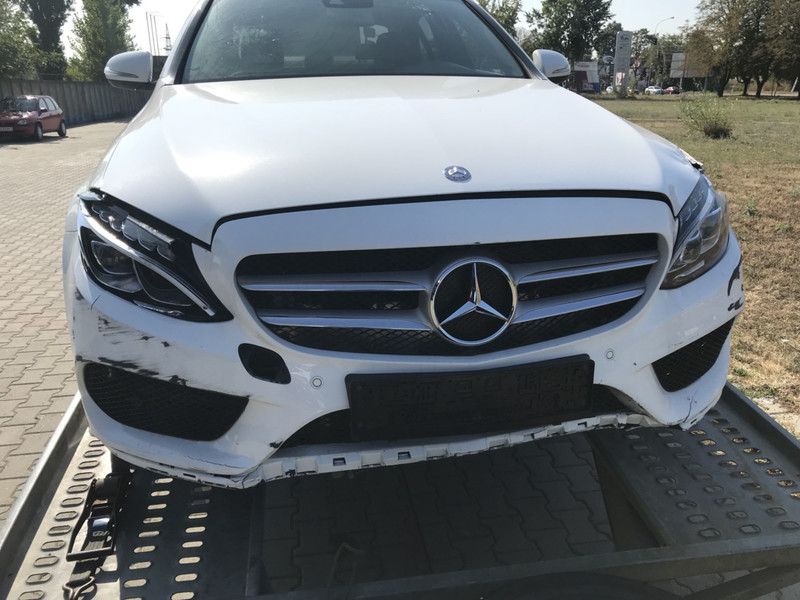 Бампер передний Mercedes C-Class AMG 2014 г.  2.2 л дизель Ужгород