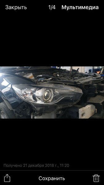 Фара левая ксенон рейстал одна линза Mazda 6  2016 2.0 Бензин Луцк