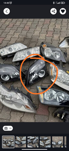 Фара передняя Opel Vectra C универсал 2005 г.  2.2 л бензин Харьков
