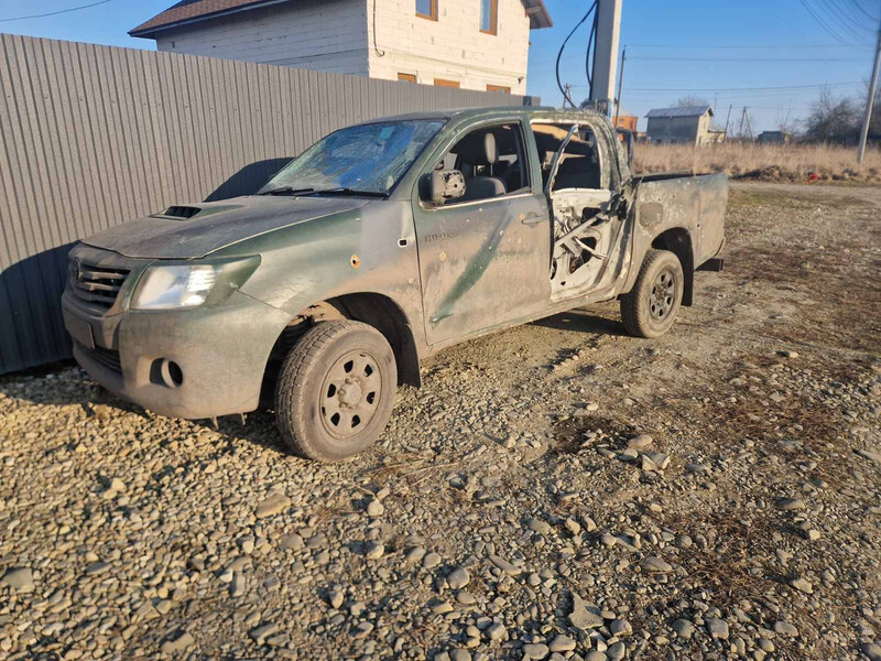 Дверь задняя левая Toyota Hilux  2007 3.0 Дизель Стрый