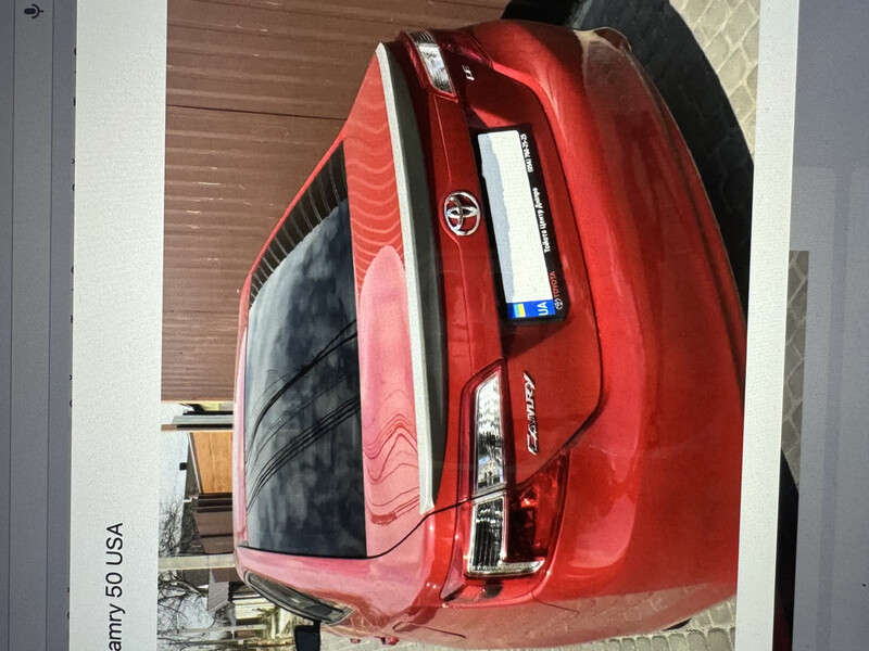 Спойлер крышки багажника Toyota Camry SE 2012 2.5 Бензин Киев