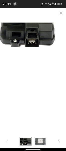 Замок двери левой Kia Rio универсал 2004 г.  1.5 л бензин Черноморск