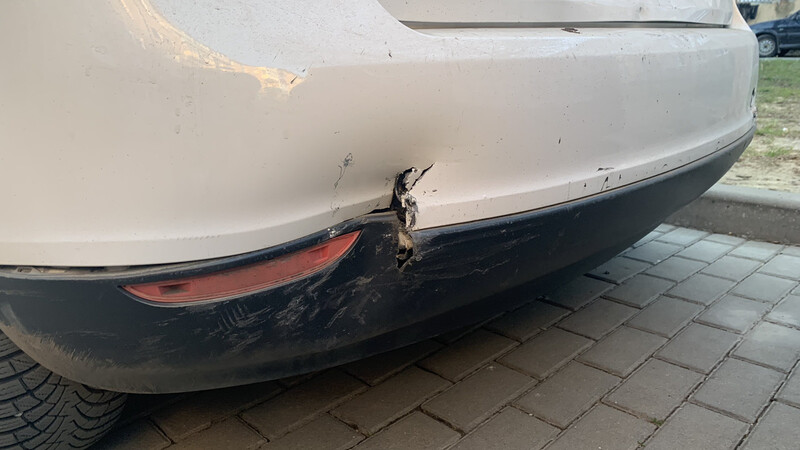 Бампер задній Volkswagen Golf Plus  2007 універсал 1.4 Бензин 