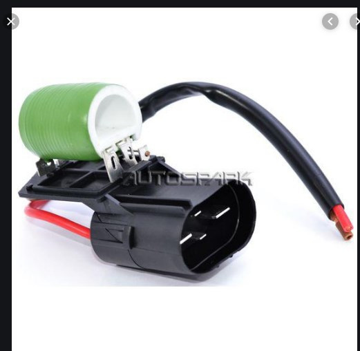 Резистор вентилятора охлаждения 3134503076   Opel Astra