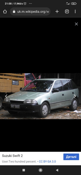 Молдинг двері Suzuki Swift хетчбек 1995 р.  1.3 л бензин Одеса
