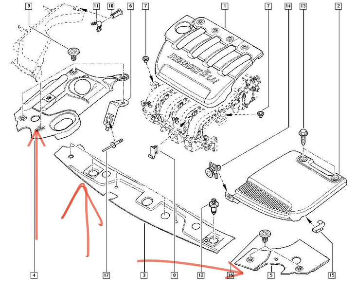 Накладки на переднюю панель Renault Megane 2  2007 1.6 Бензин Харьков