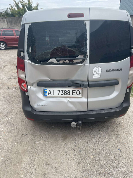 Дверь задняя левая со стеклом Renault Dokker  2014 1.5 Дизель Хмельницкий