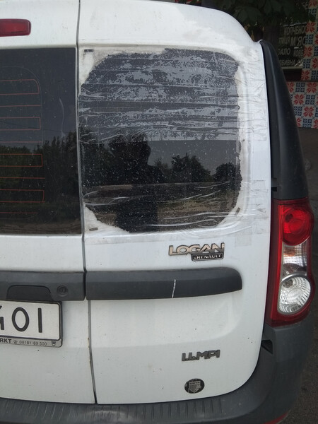 Стекло задней двери багажника правое Dacia Logan MCV  2009 универсал 1.4 Бензин 