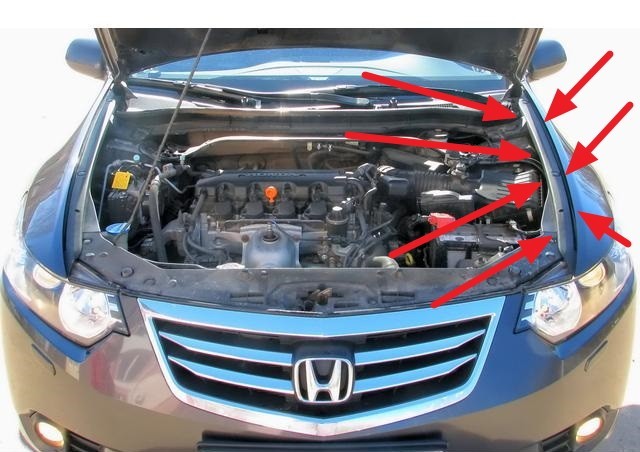 Пластик на левое крыло Honda Accord 8 CU 2009 2.4 Бензин Краматорск