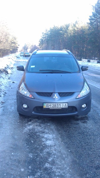 Дуги под интегрированный рейлинг Mitsubishi Grandis  2008 2.4 Бензин Краматорск