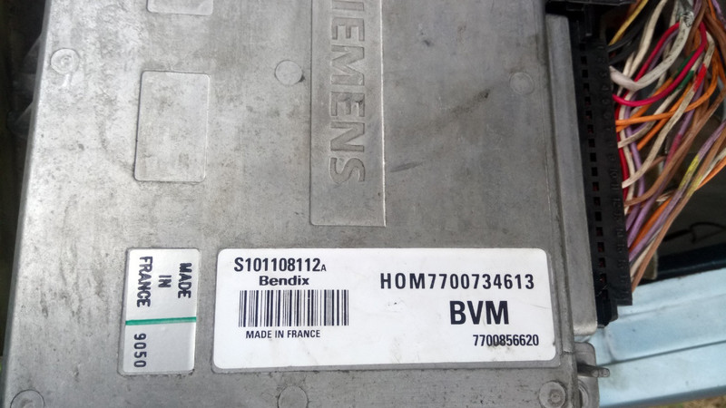 Блок управления ДВС Renault 25  1990 2.2 Бензин Запорожье