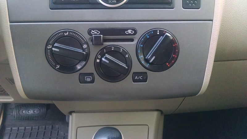 Блок управления кондиционером,  цвет серый (графит) Nissan Tiida Араб 2008 хэтчбек 1.6 Бензин Киев