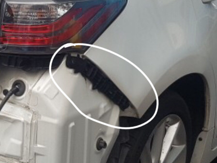 Направляющие заднего бампера (боковые) правая и левая Lexus CT  2012 хетчбек 1.8 Гибрид Київ